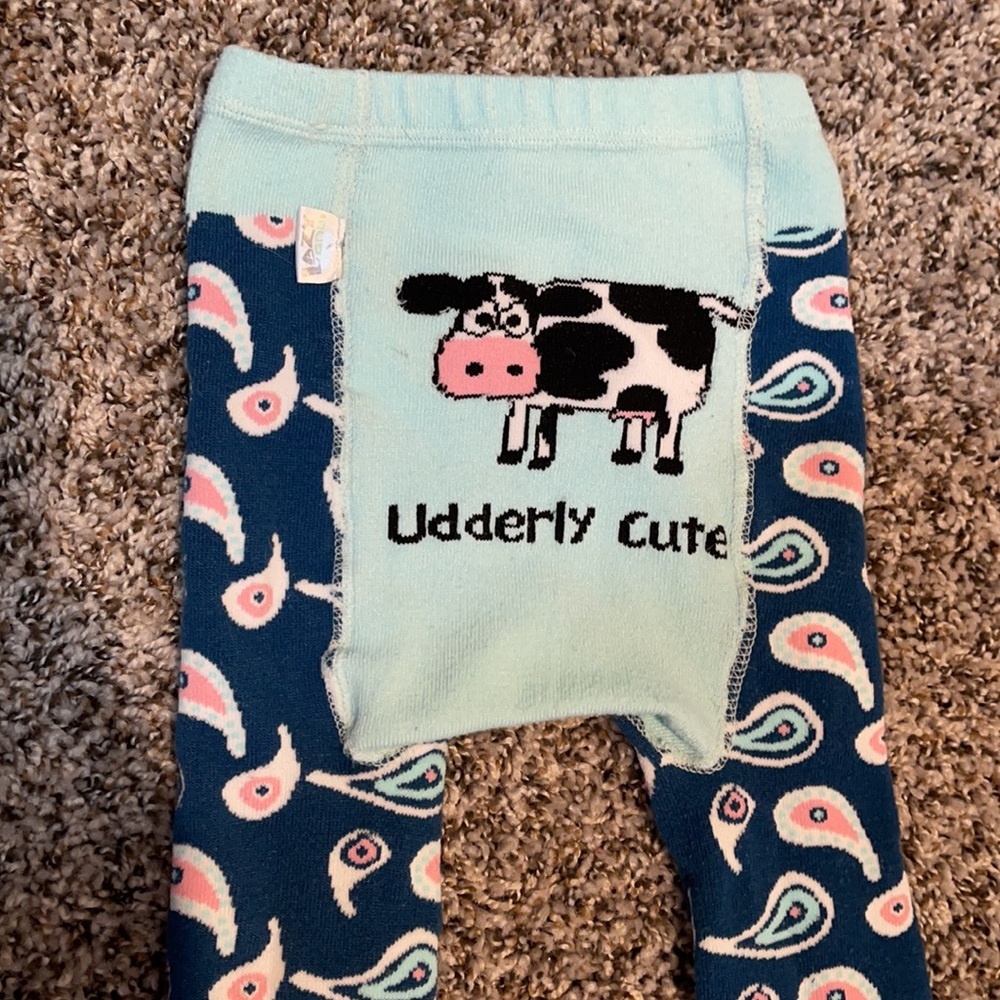 Lazy One leggings size 6 little girl